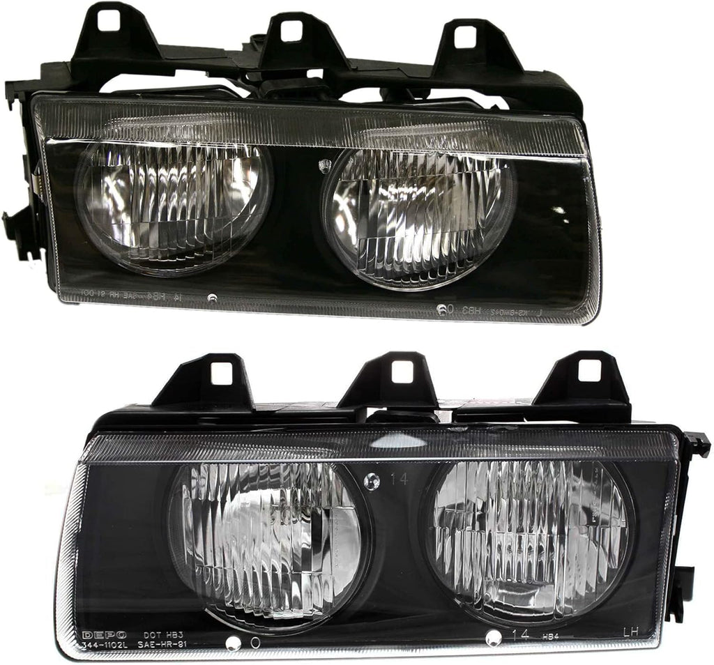 Headlight Assembly Halogen, Set of 2 A66506