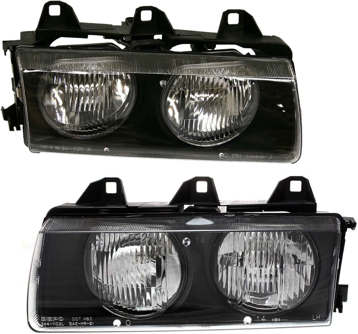 Headlight Assembly Halogen, Set of 2 A66506