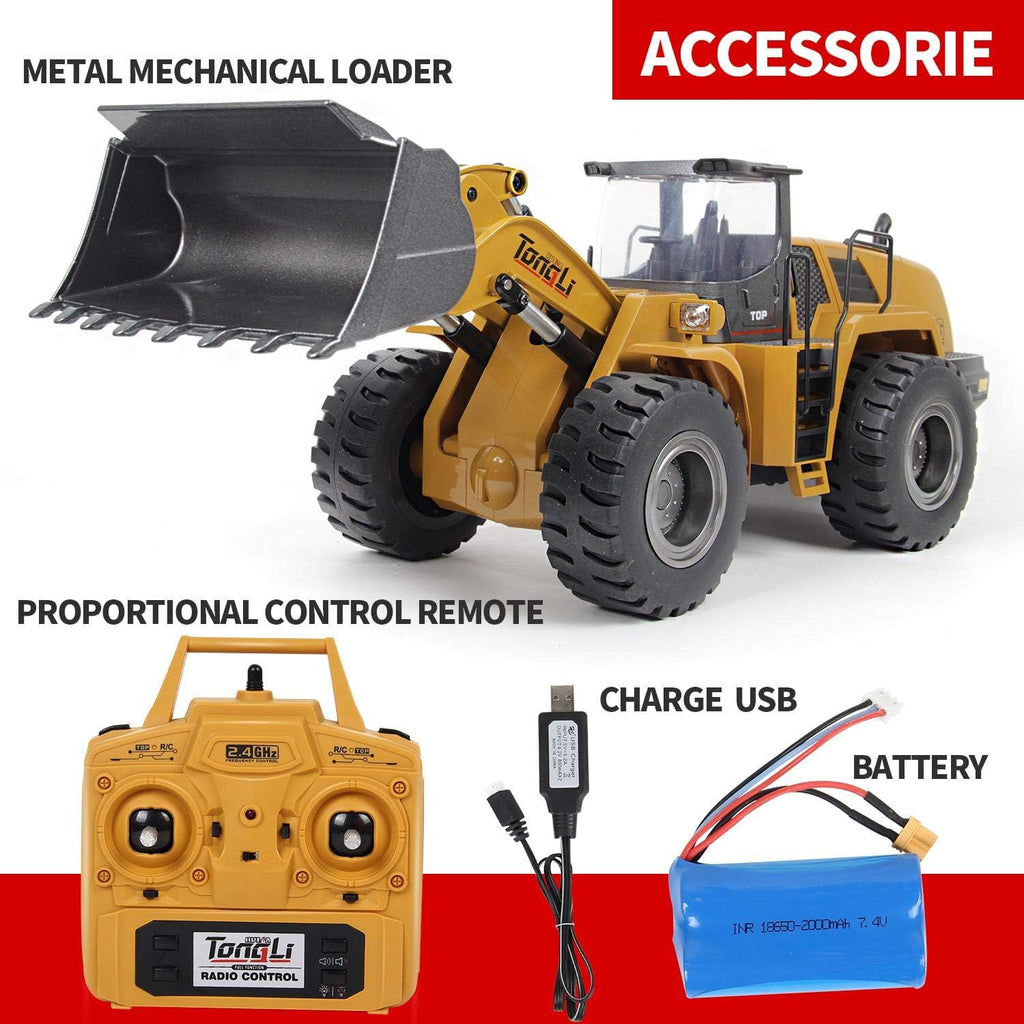 1:14 RC Bulldozer Construction Vehicle Y863