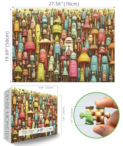 1000 Pieces Winter Snowmen Christmas Jigsaw Puzzle N881