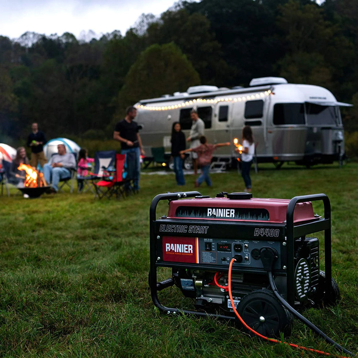 4400 Peak Watt Portable Gas Generator with Electric Start X5787