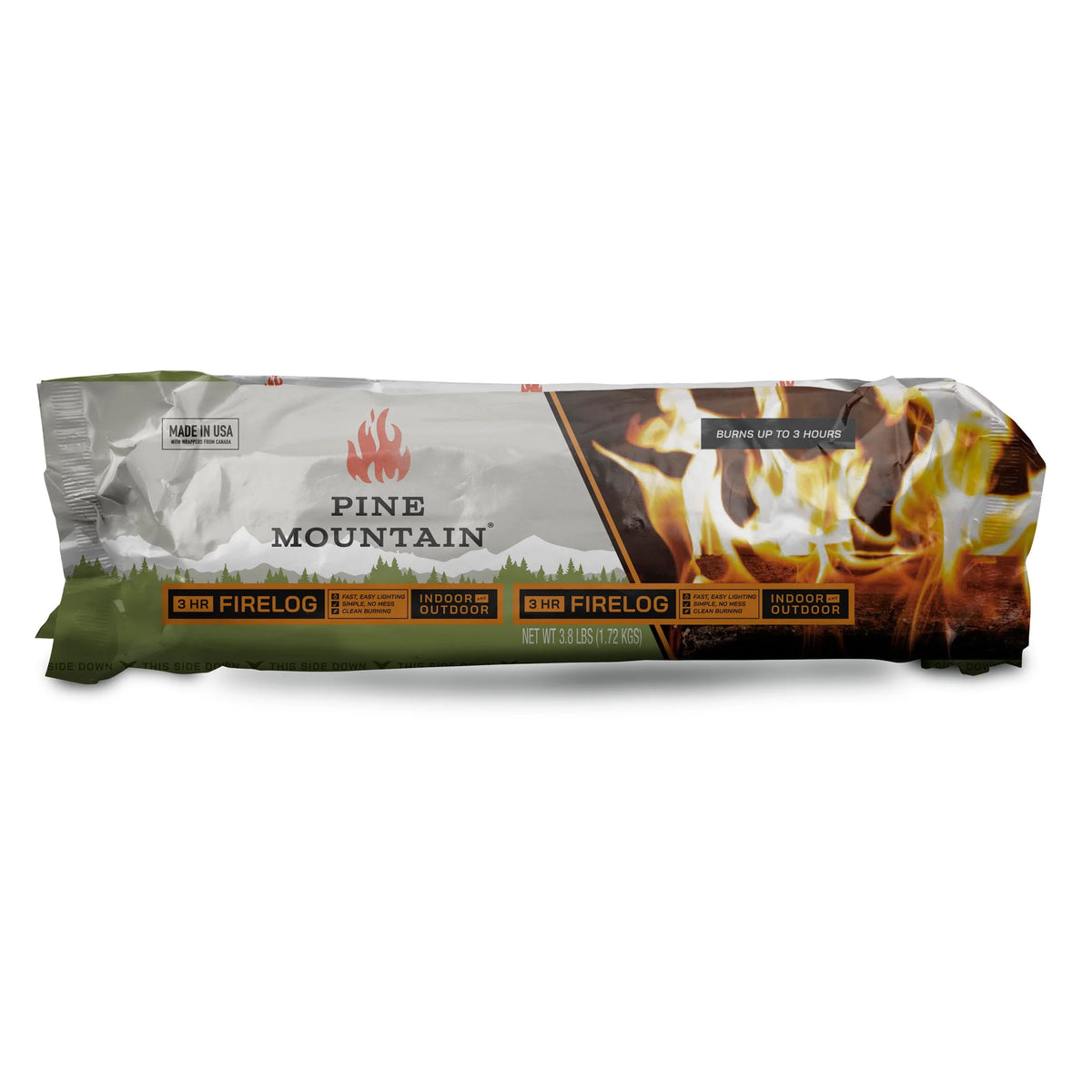 Long Burning Fire Log 6 Pack N2359