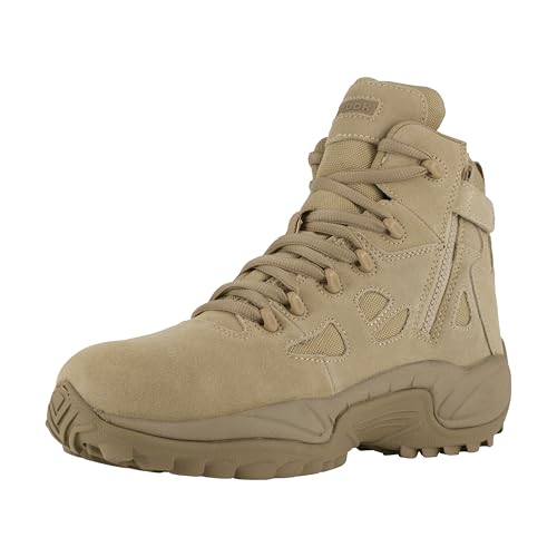 Beige Composite Toe Work Boots Y479