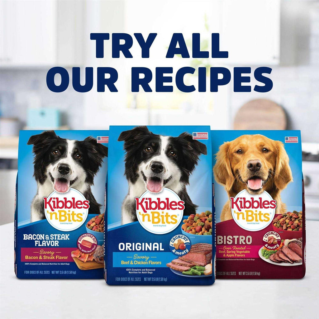 Bacon & Steak Dry Dog Food J1660