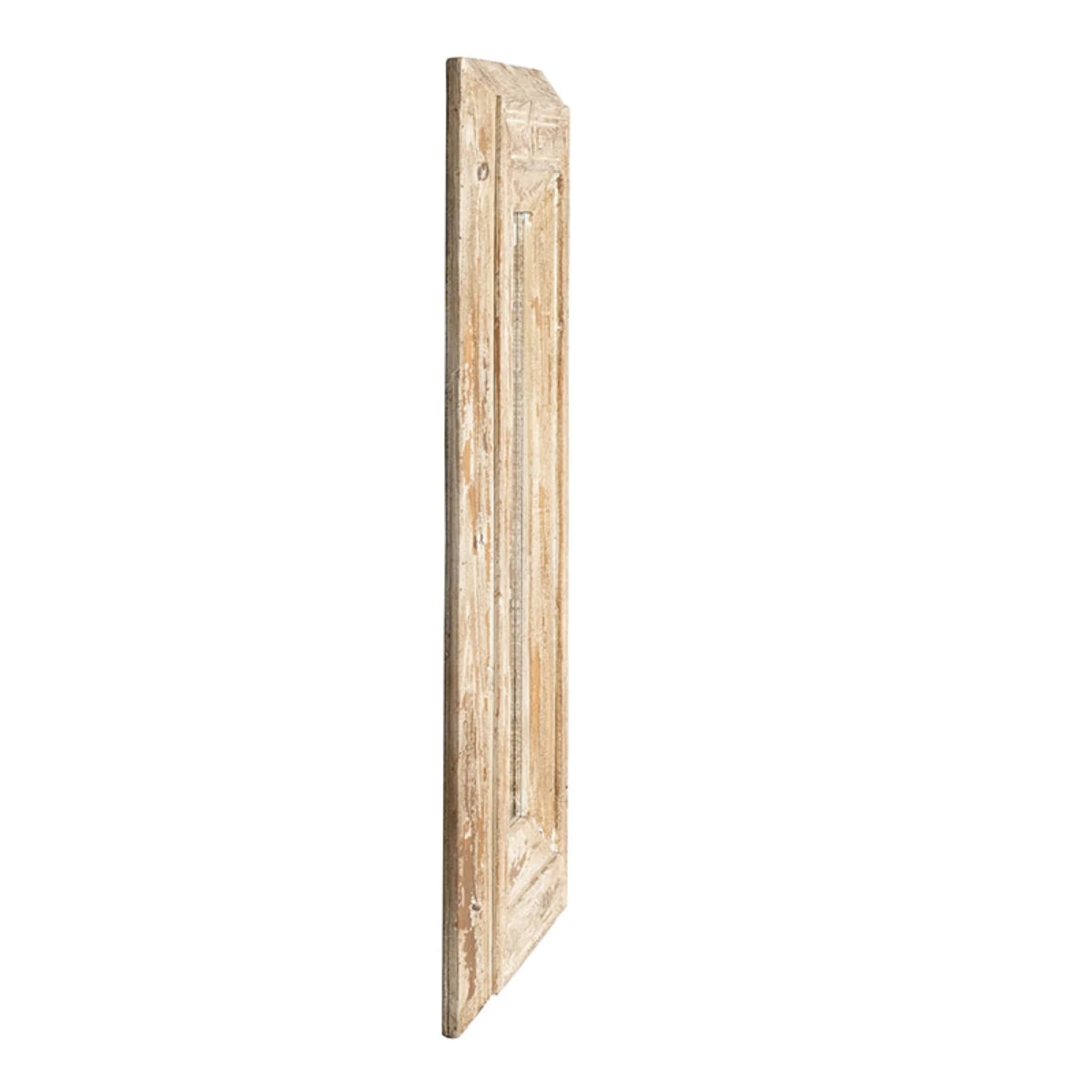 Distressed Finish Rectangular Wall Mirror N26996