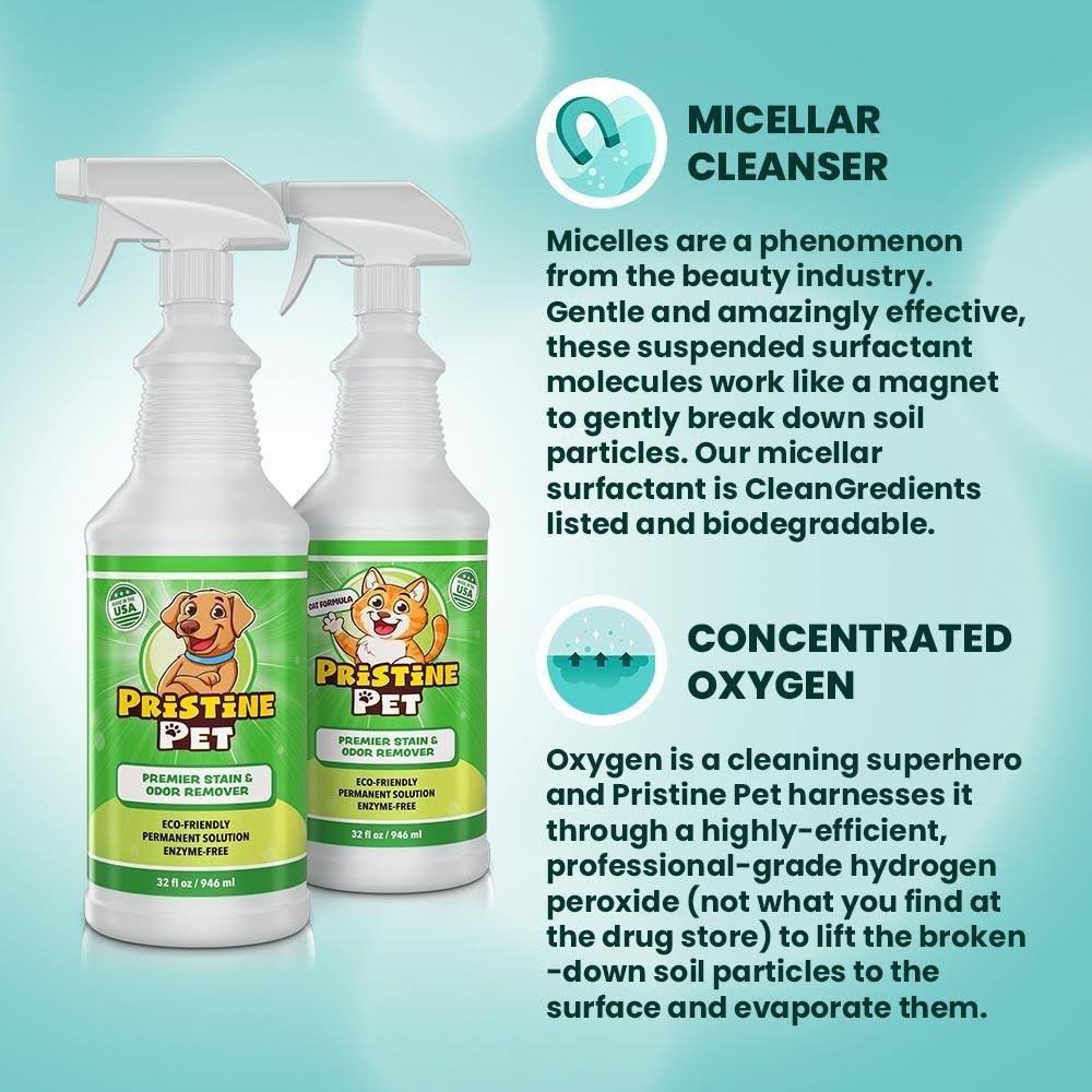 32 oz Spray Bottle 2-Pack Stain & Odor Remover T571599