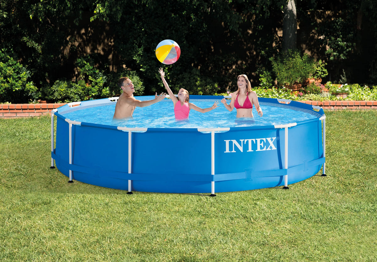 12' x 30 Round Metal Frame Above Ground Pool Y77881