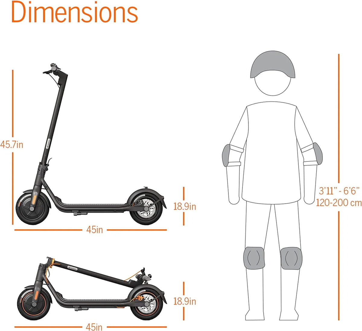 Electric Kick Scooter 350W Motor 18.6 mph U834193