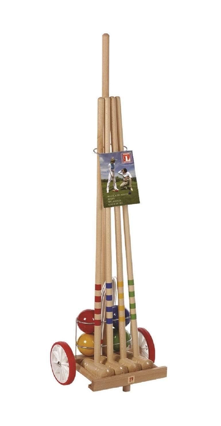 Croquet Set with Cart W29024