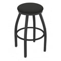 30 in. Swivel Bar Stool with Iron Seat Y813548