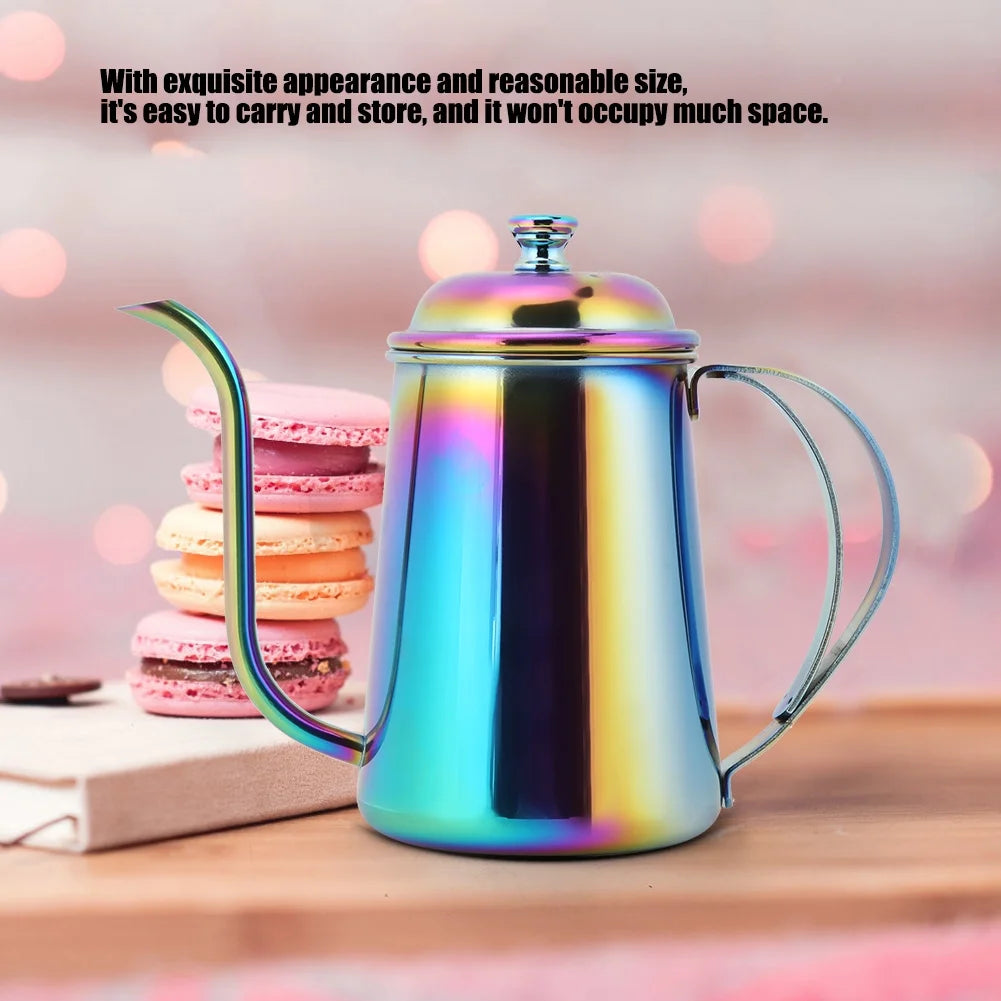650ML Stainless Steel Gooseneck Coffee Kettle A254628