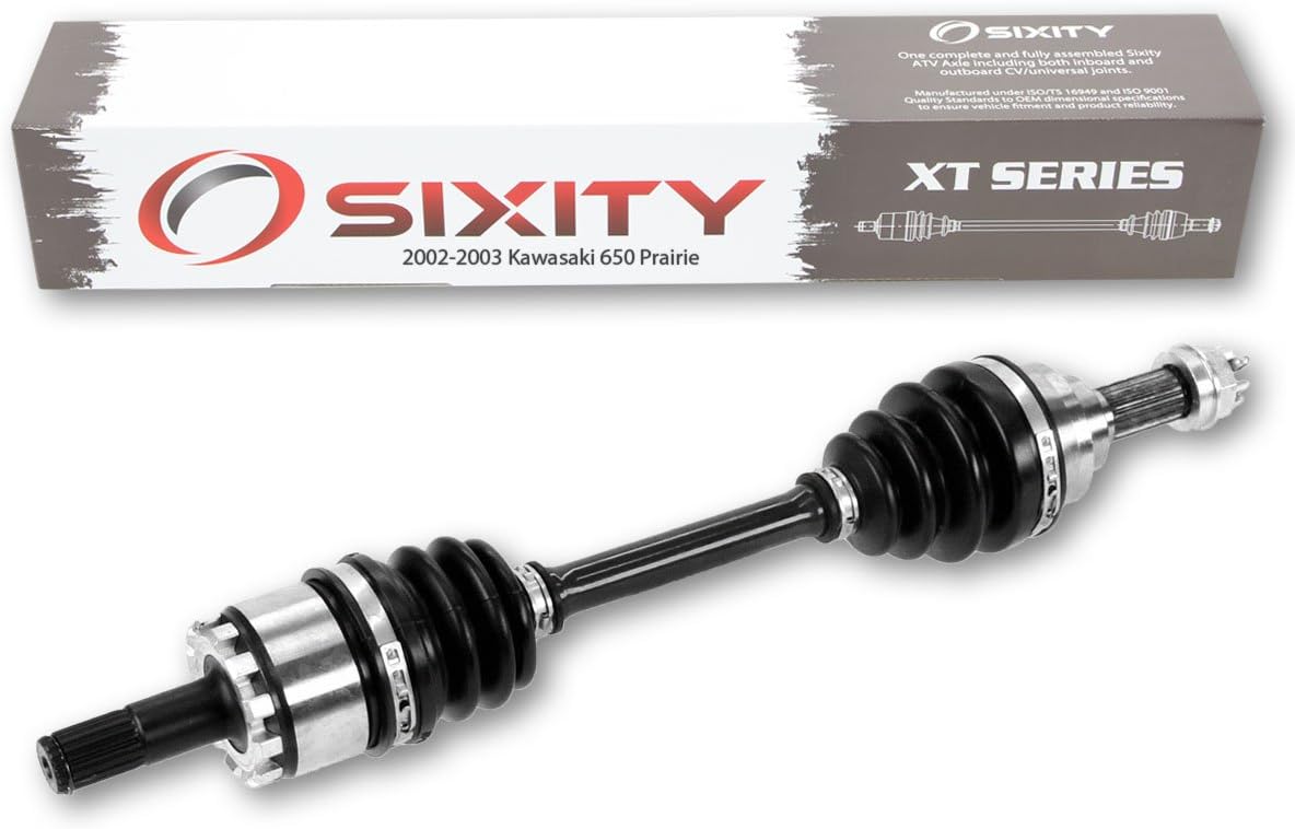 Front Left Axles Pack of 2 for Kawasaki 650 Prairie 4X4 N508716