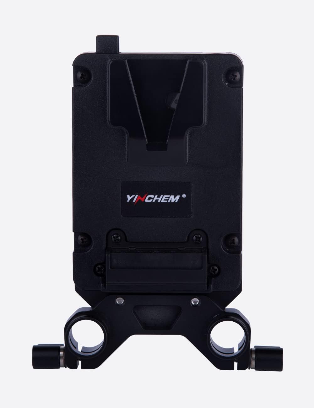 Mini V Mount Battery Plate with 2X D-Tap Outputs and 15mm LWS Rod Bracket E884